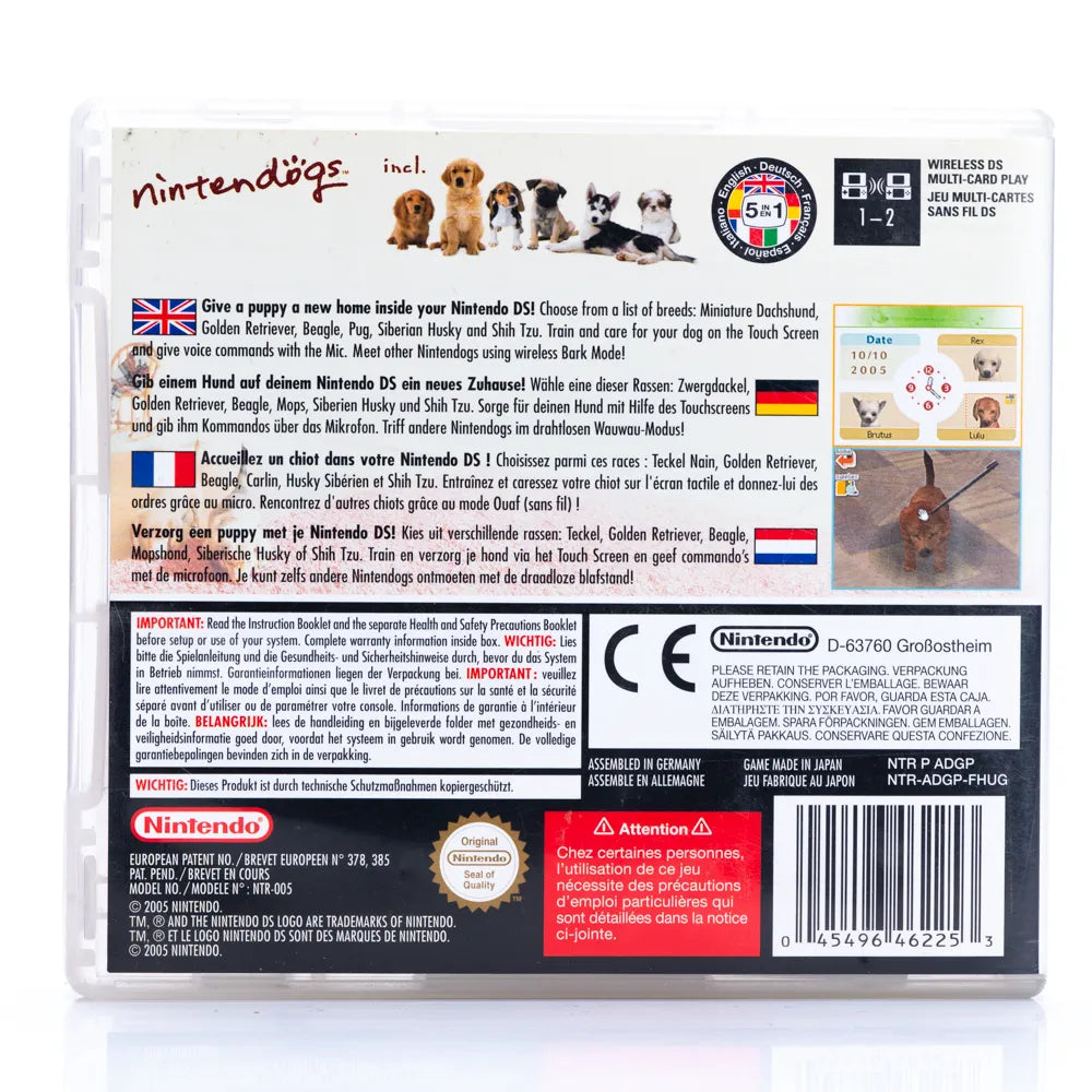 Nintendogs: Dachshund & Friends - Nintendo DS spill - Retrospillkongen