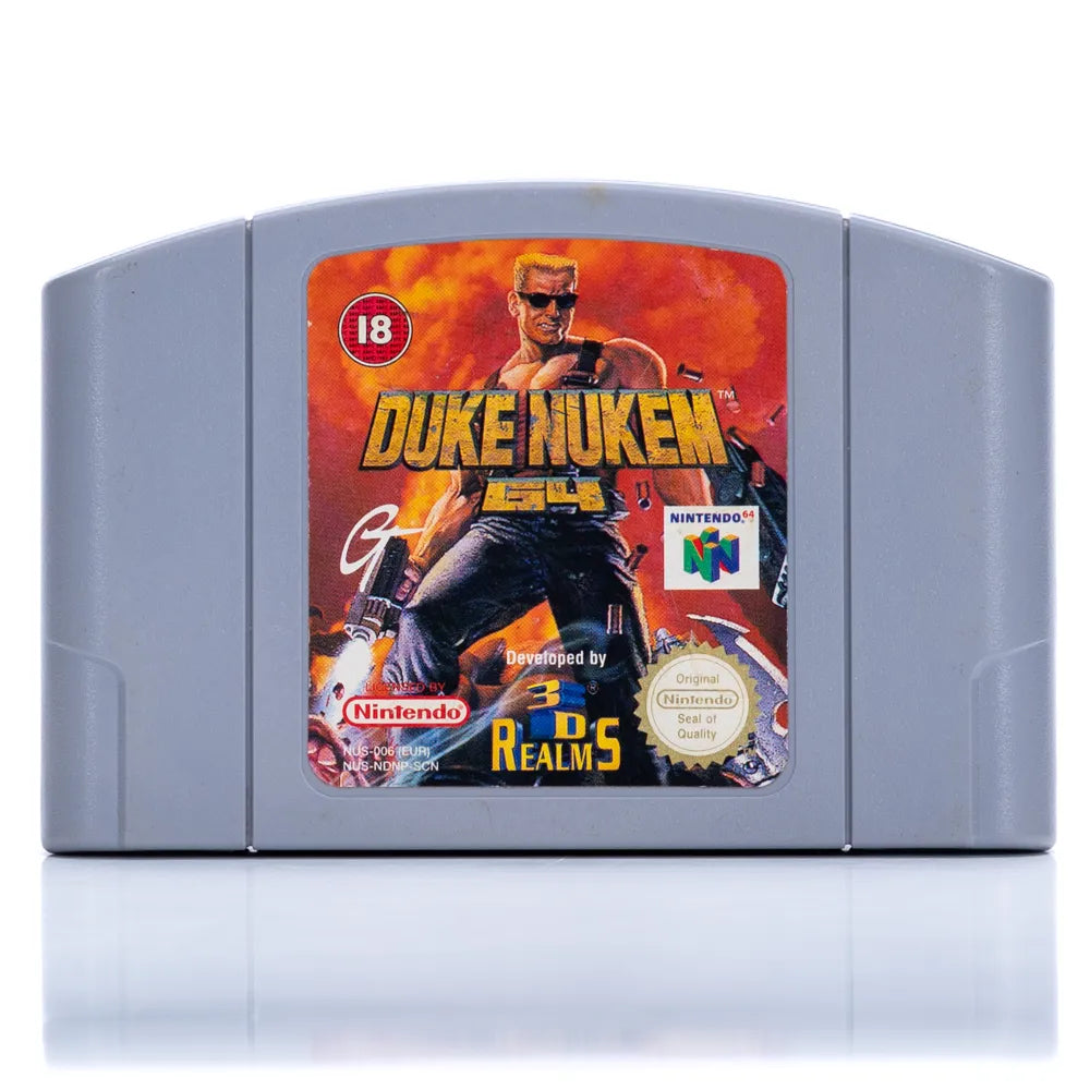 Duke Nukem 64 - N64 spill - Retrospillkongen