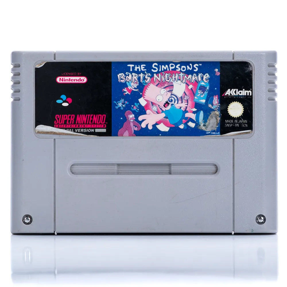 The Simpsons: Bart's Nightmare - SNES spill - Retrospillkongen