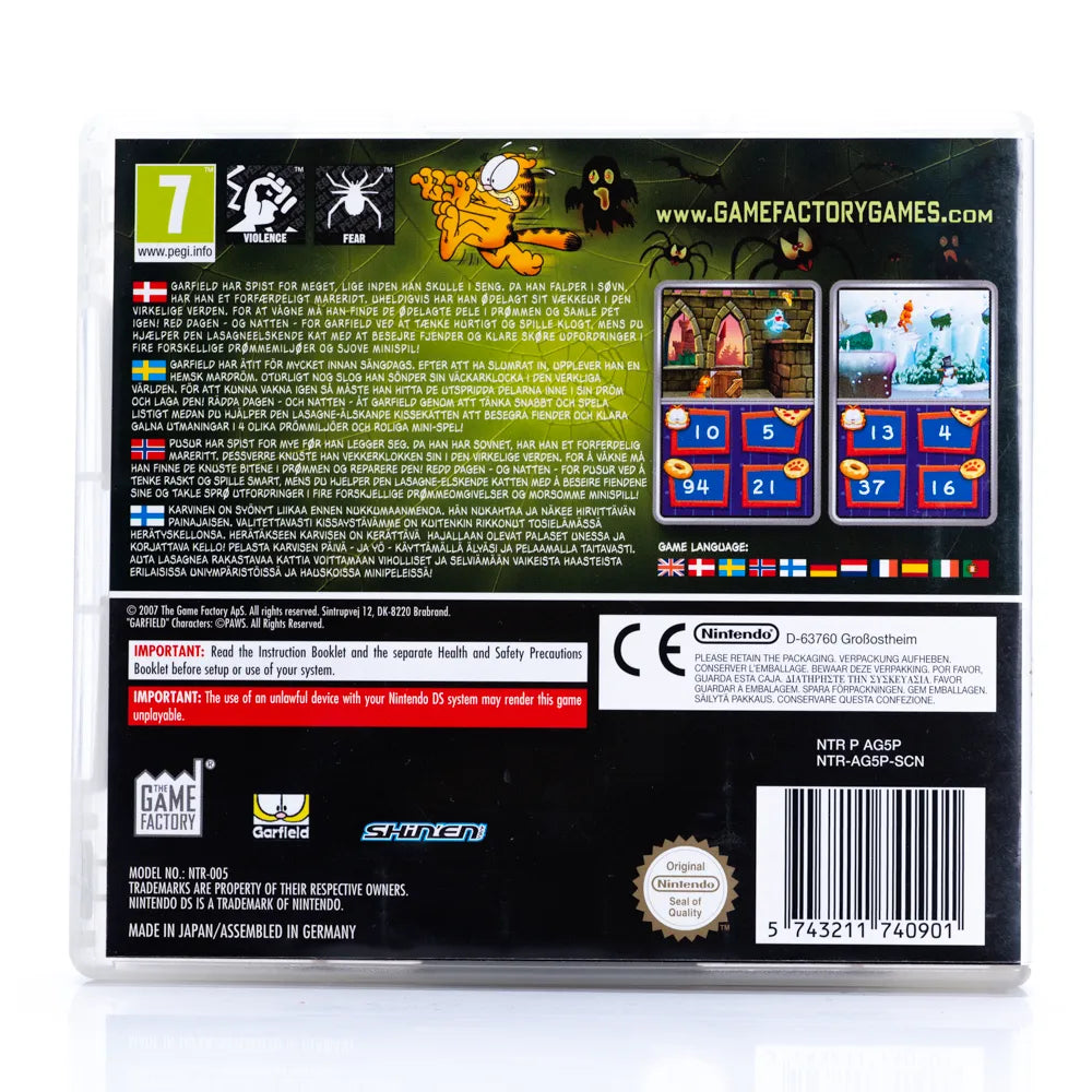 Garfield's Nightmare - Nintendo DS spill - Retrospillkongen