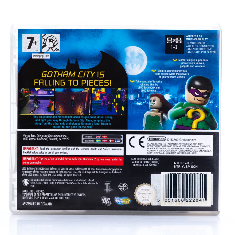 LEGO Batman: The Videogame - Nintendo DS spill - Retrospillkongen