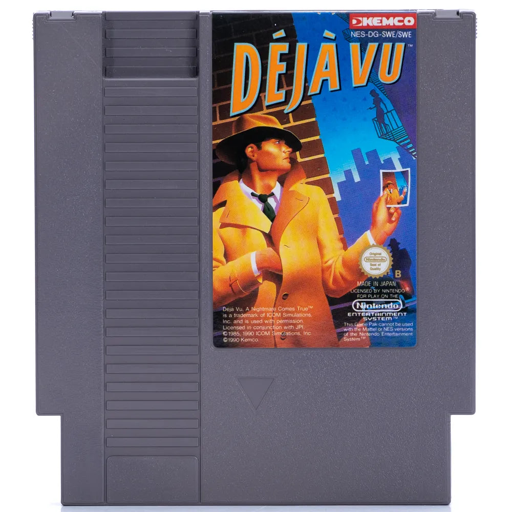 Déjà Vu - NES spill - Retrospillkongen
