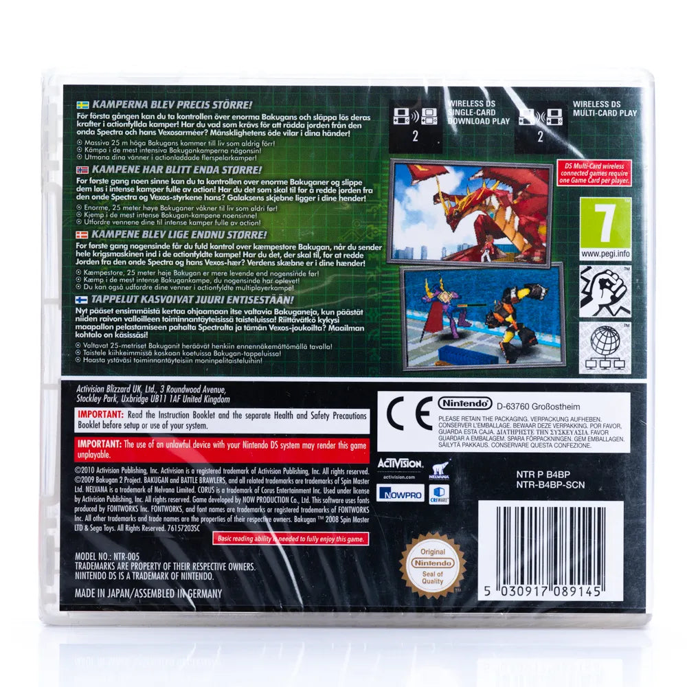 Bakugan Defenders of the Core (Forseglet) - Nintendo DS spill - Retrospillkongen