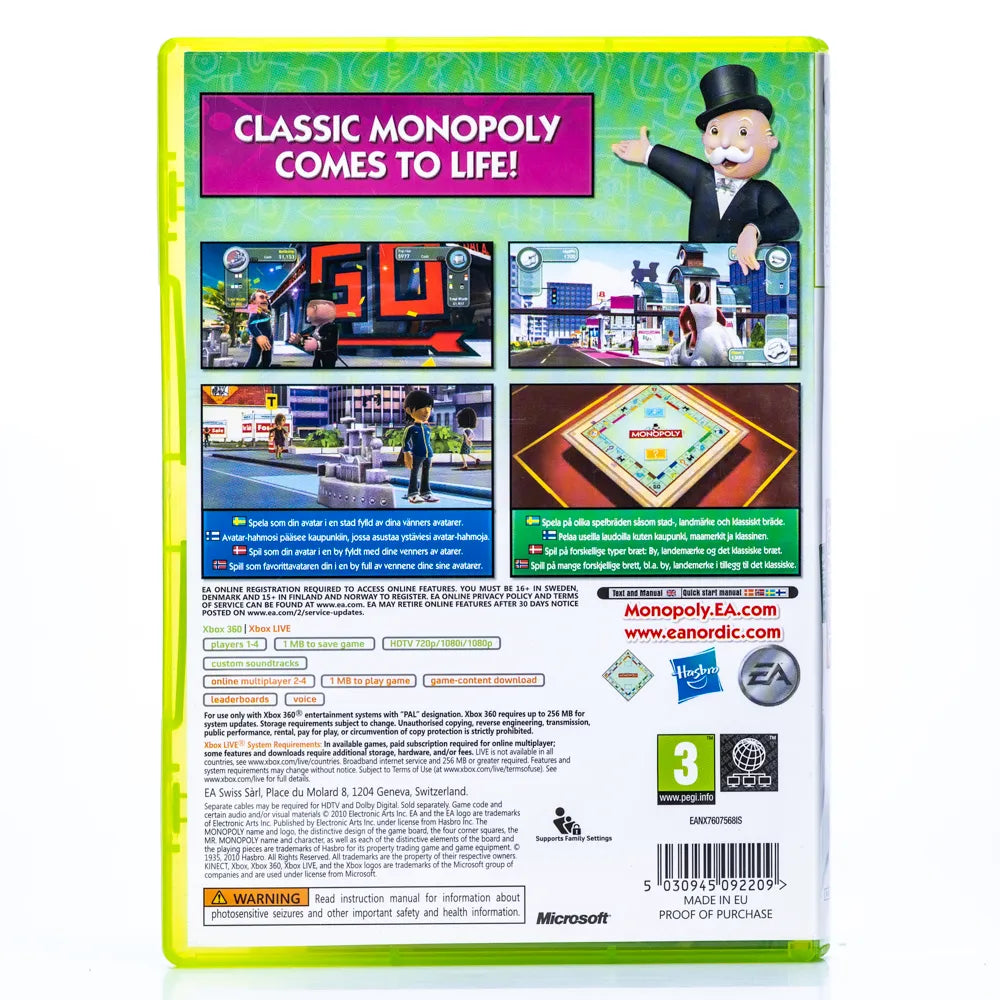 Monopoly Streets - Xbox 360 spill - Retrospillkongen