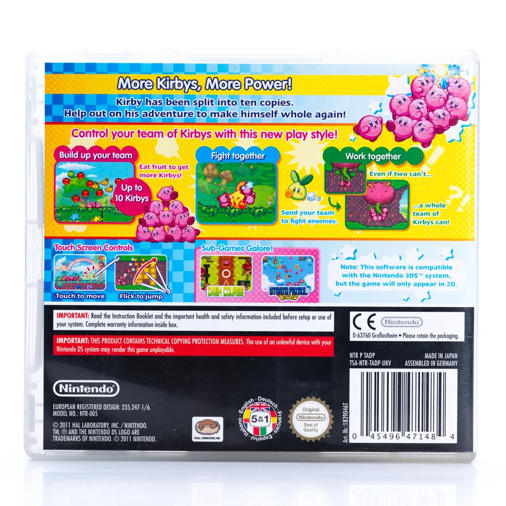 Kirby Mass Attack - Nintendo DS - Retrospillkongen
