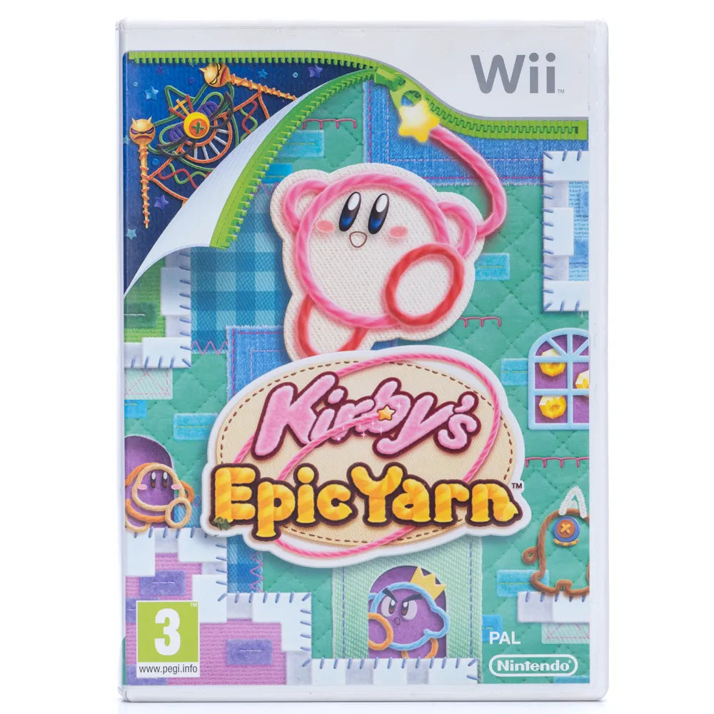 Kirby's Epic Yarn - Wii spill