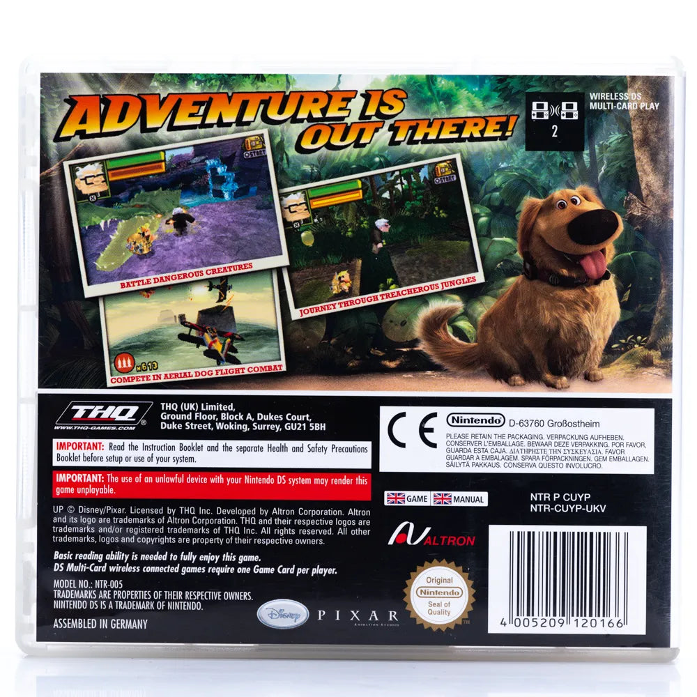 Up - Nintendo DS spill - Retrospillkongen