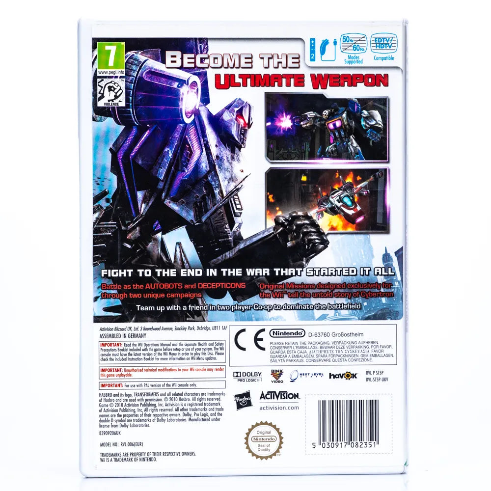 Transformers: Cybertron Adventures - Wii Spill - Retrospillkongen
