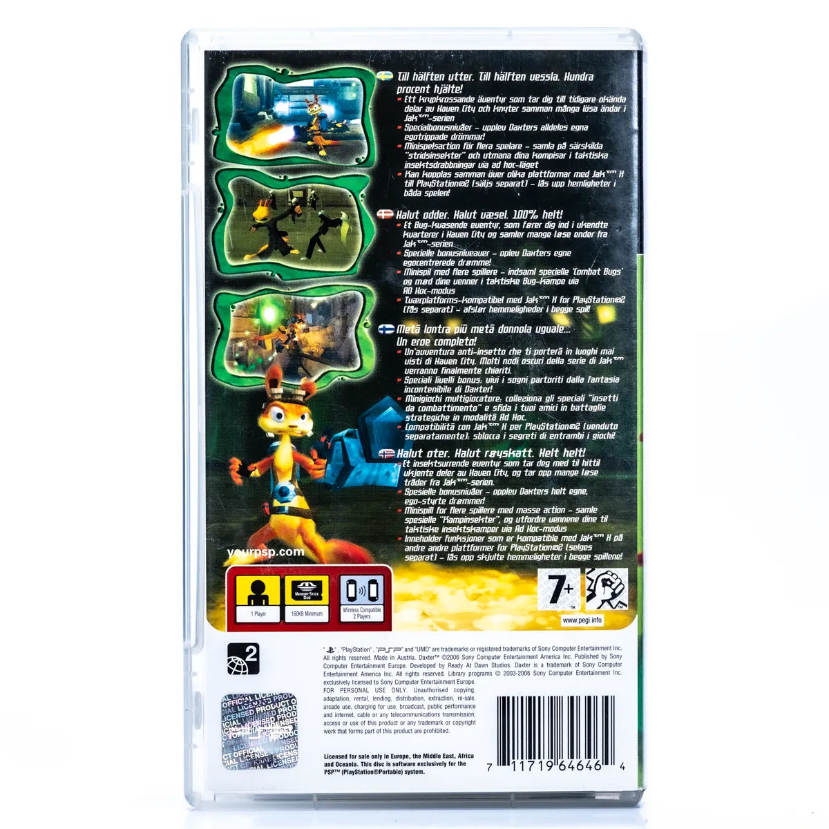 Daxter - PSP spill - Retrospillkongen