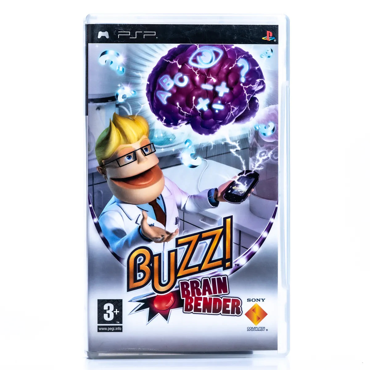 Buzz! Brain Bender - PSP spill - Retrospillkongen