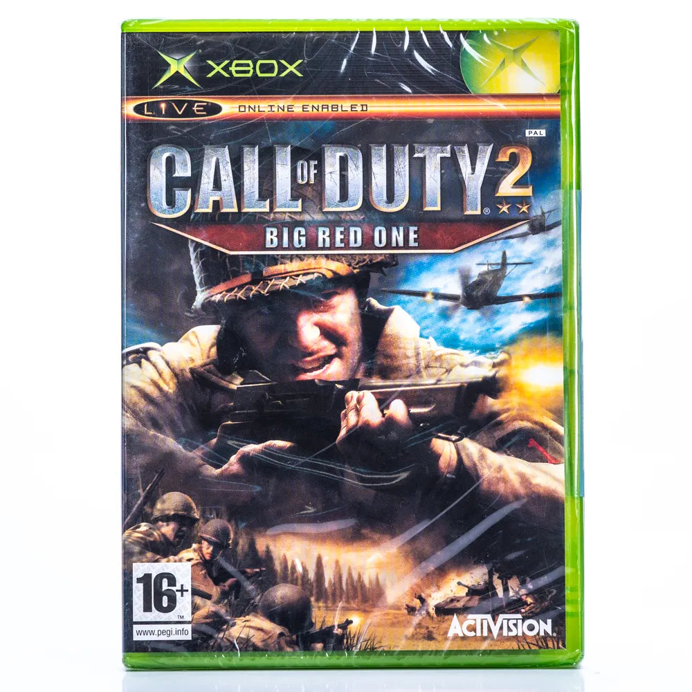 Call of Duty 2: Big Red One - Xbox Spill (Forseglet) - Retrospillkongen