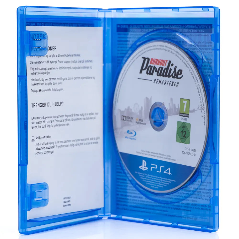 Burnout Paradise Remastered - PS4 spill - Retrospillkongen