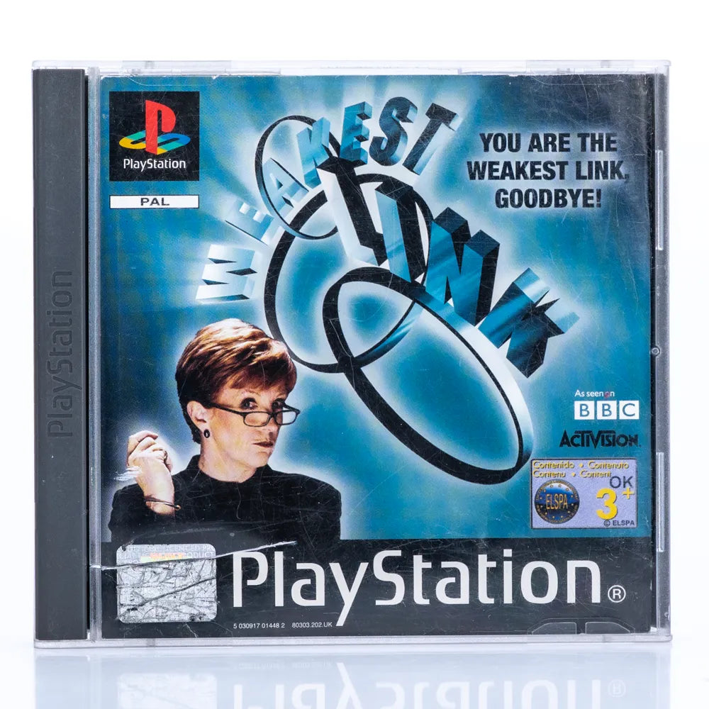 Weakest Link - PS1 spill - Retrospillkongen