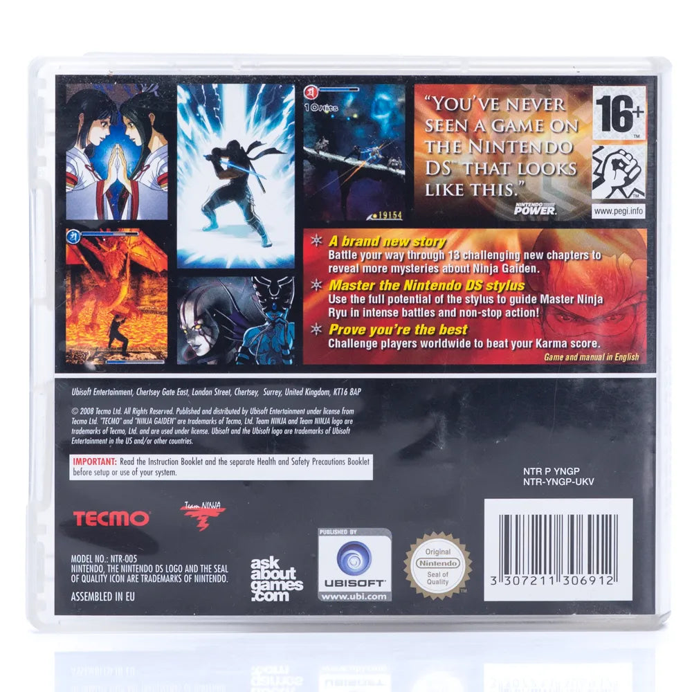 Ninja Gaiden: Dragon Sword - Nintendo DS spill