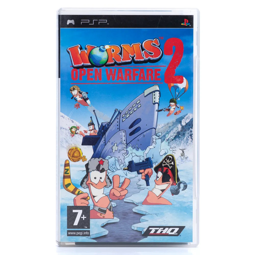 Worms: Open Warfare 2 - PSP spill