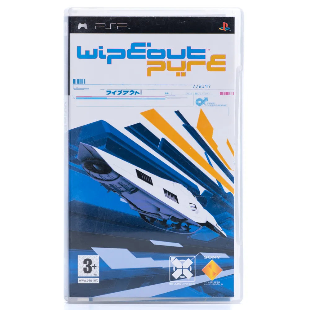 WipEout Pure - PSP spill - Retrospillkongen