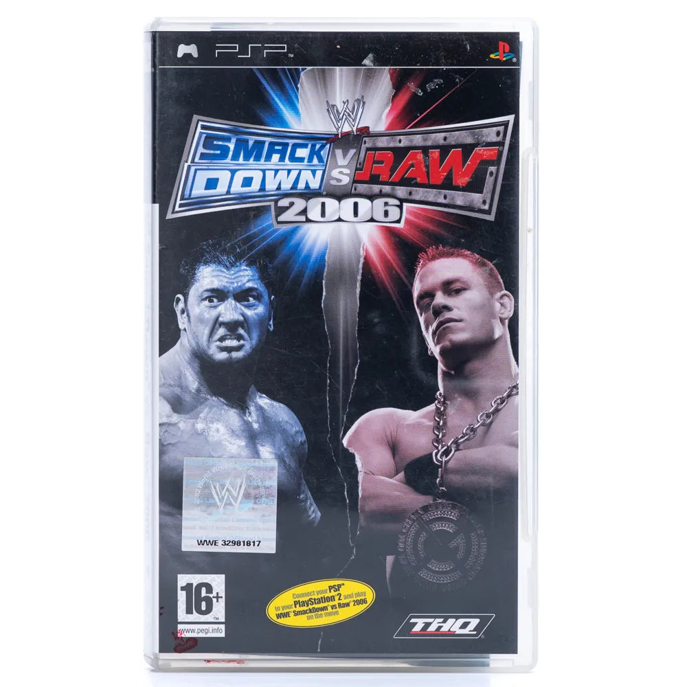 WWE SmackDown vs Raw 2006 - PSP spill - Retrospillkongen