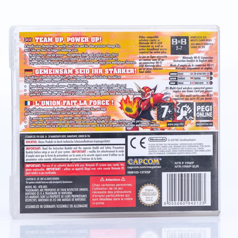 Mega Man Star Force 2: Zerker X Saurian - Nintendo DS spill - Retrospillkongen