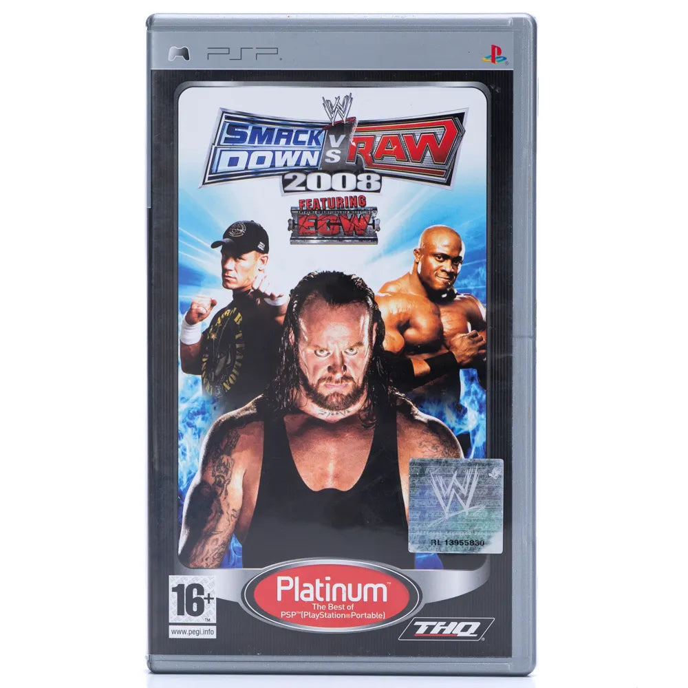 WWE SmackDown vs. Raw 2008 - PSP spill