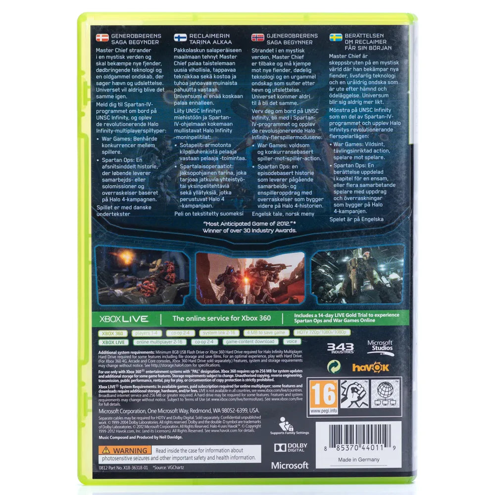 Halo 4 - Xbox 360 spill - Retrospillkongen