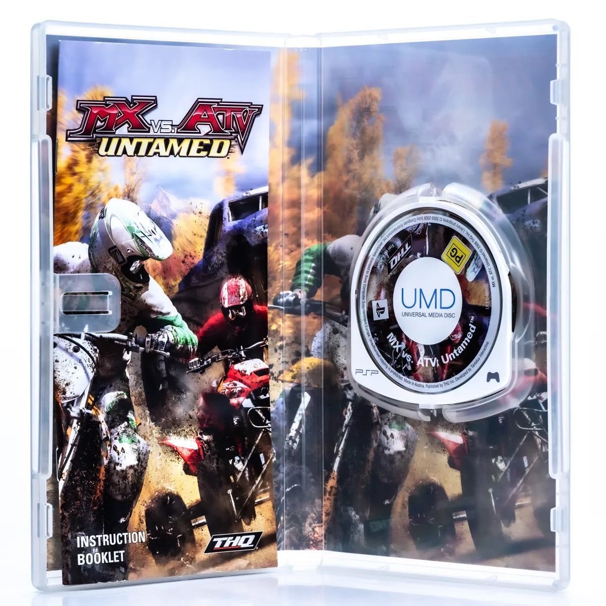 MX vs ATV Untamed - PSP spill - Retrospillkongen