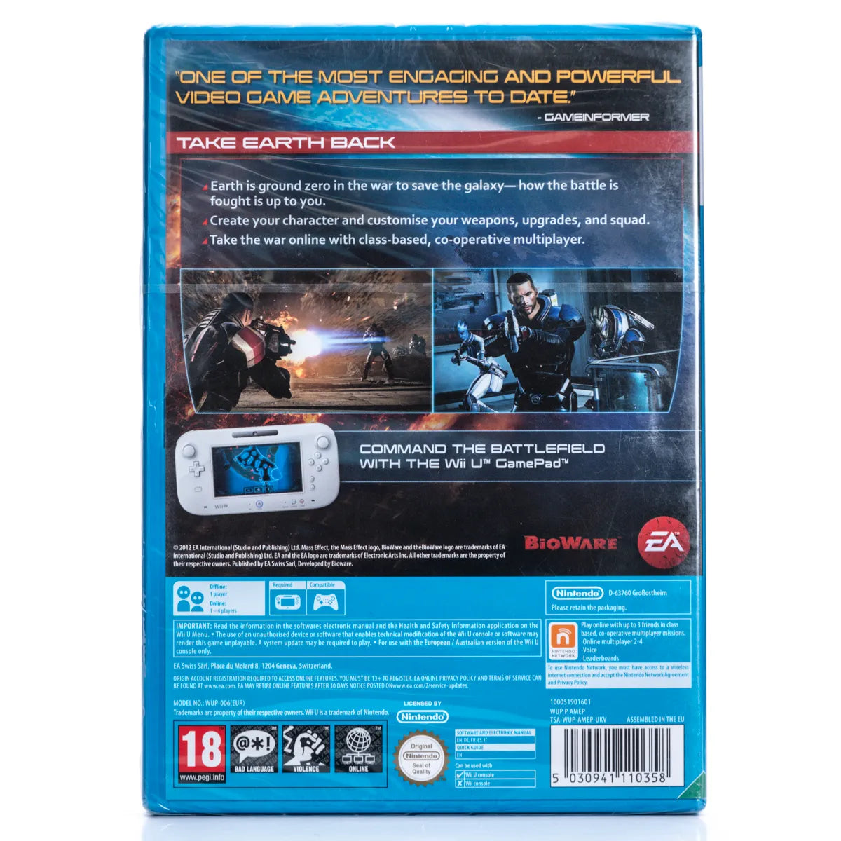 Mass Effect 3 Special Edition (Forseglet) - Wii U spill - Retrospillkongen