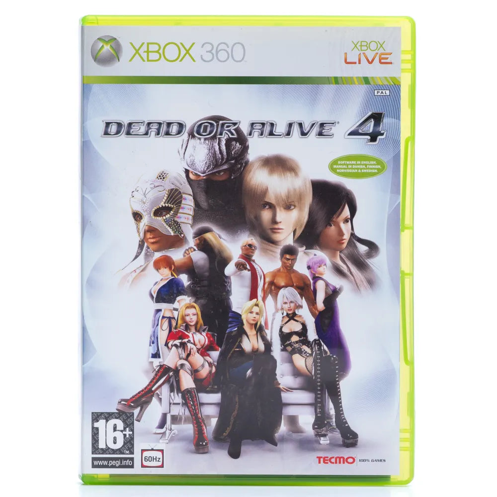 Dead or Alive 4 - Xbox 360 spill - Retrospillkongen
