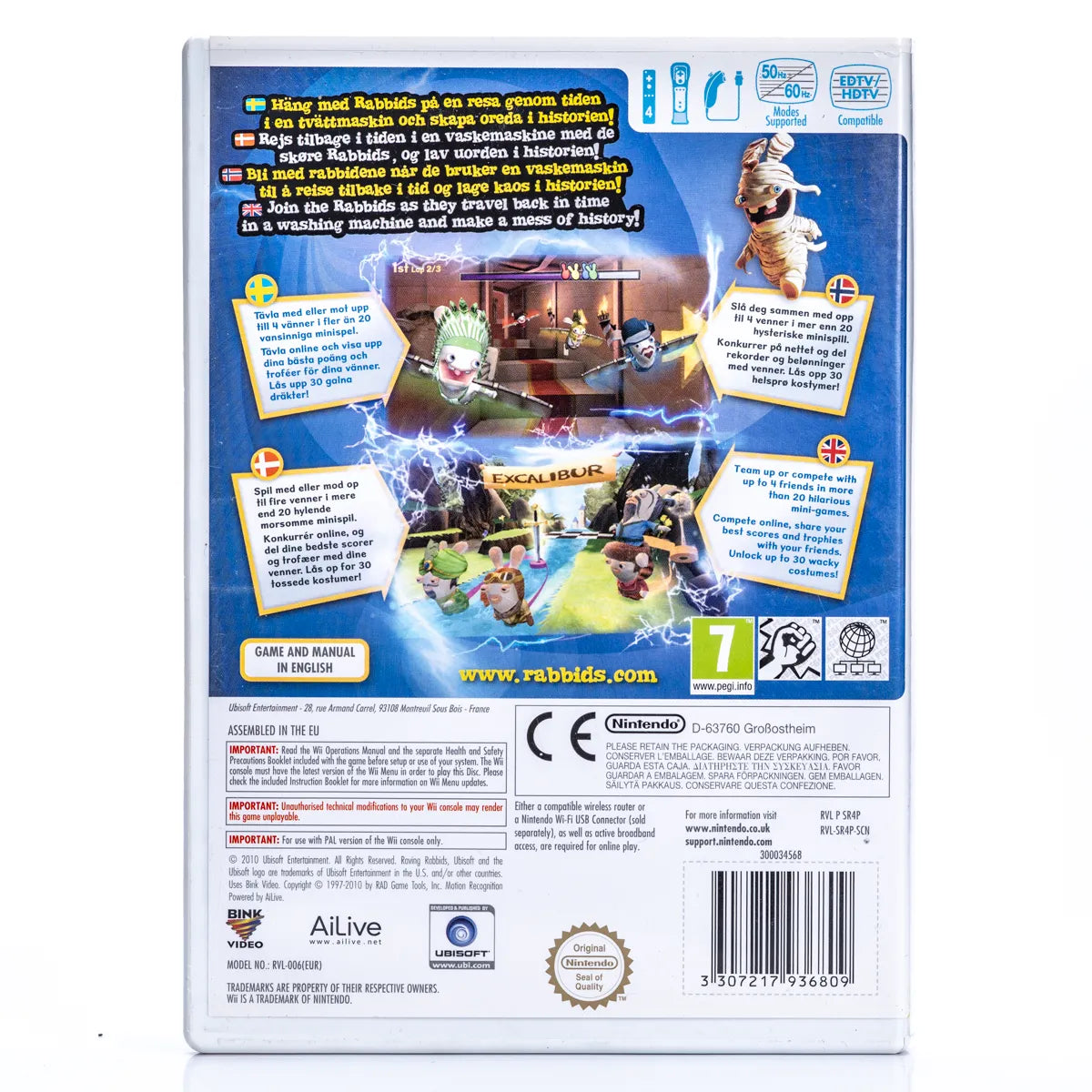 Raving Rabbids Travel in Time - Wii spill - Retrospillkongen