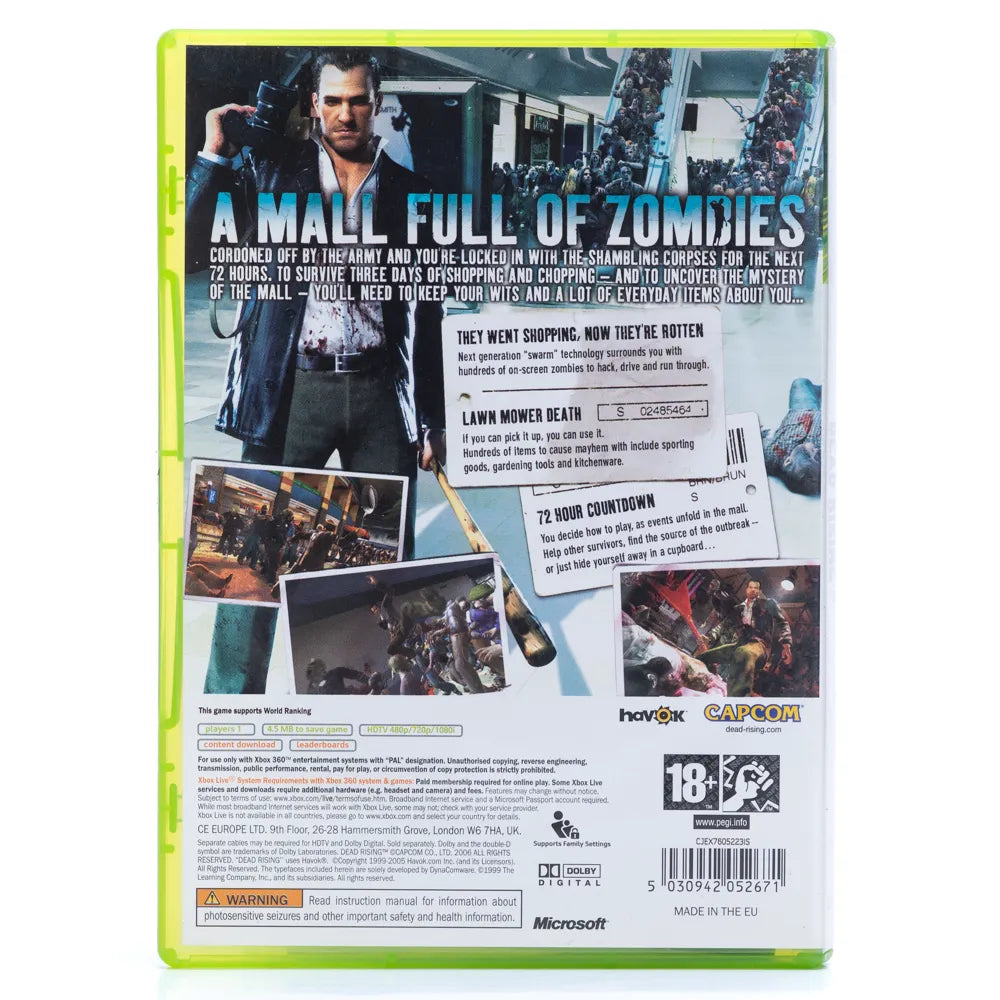 Dead Rising - Xbox 360 spill - Retrospillkongen