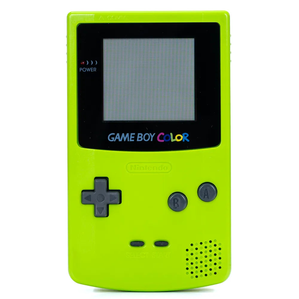 Original Nintendo Gameboy Color Konsoll Kiwi i Eske - GBC - Retrospillkongen