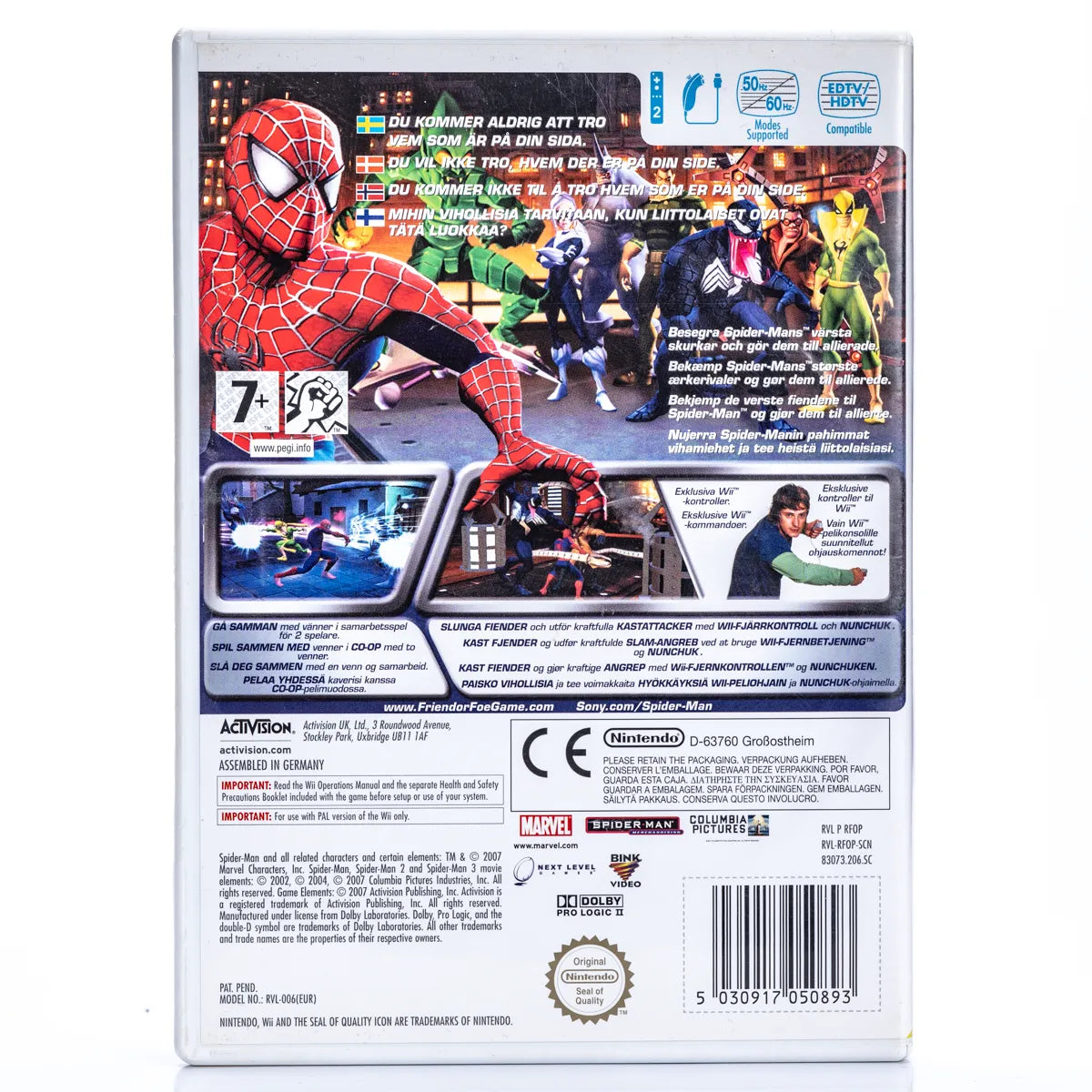 Spider-Man: Friend or Foe - Wii Spill - Retrospillkongen