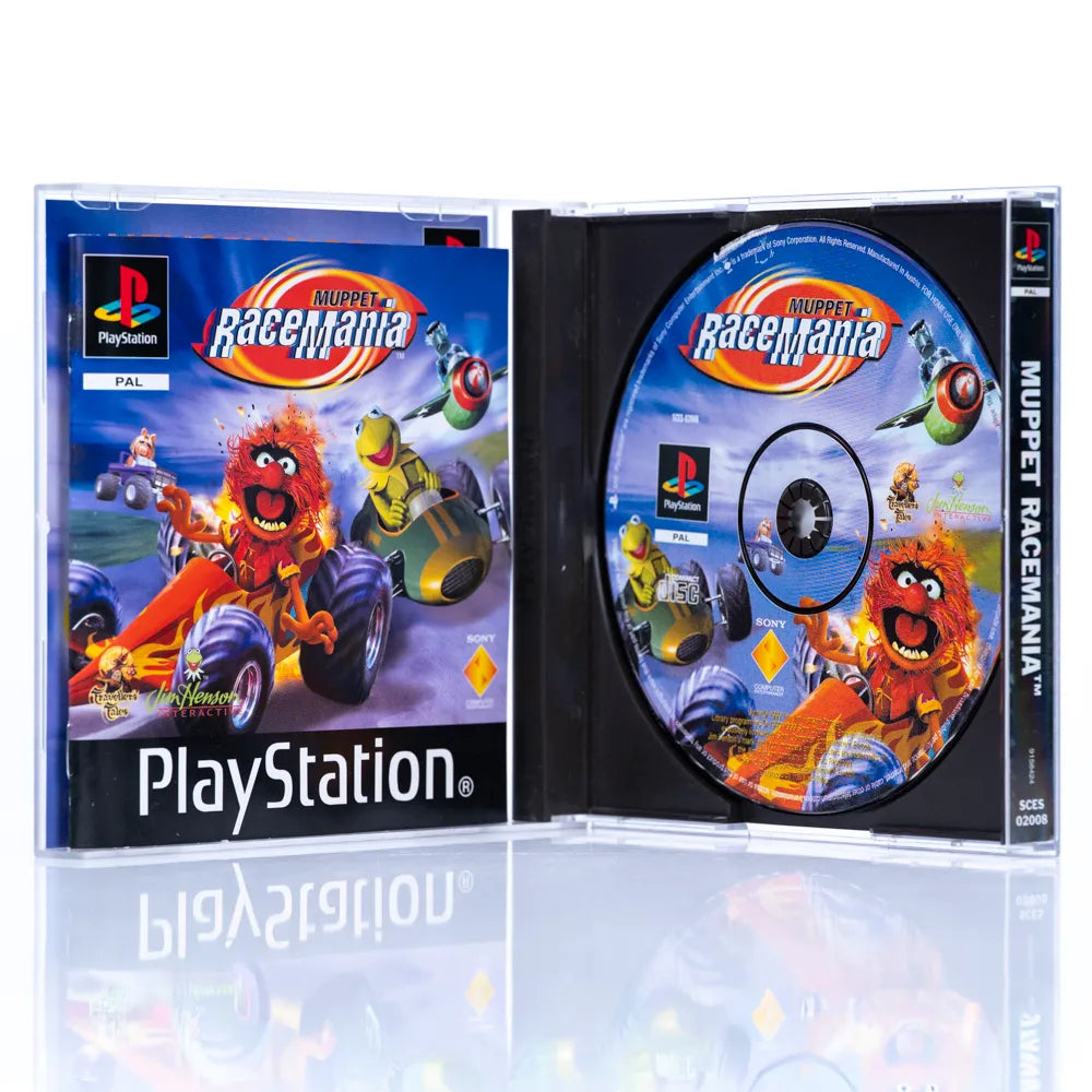 Muppet RaceMania - PS1 spill - Retrospillkongen