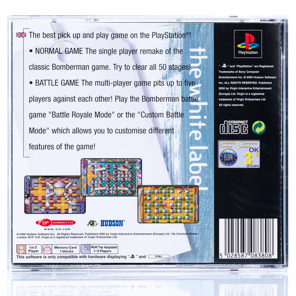 Bomberman - PS1 spill - Retrospillkongen