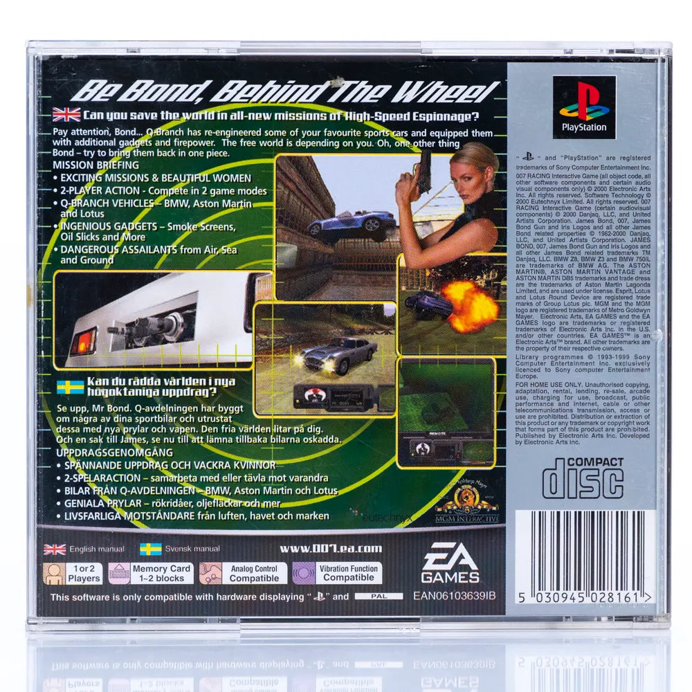 007: Racing - PS1 spill - Retrospillkongen