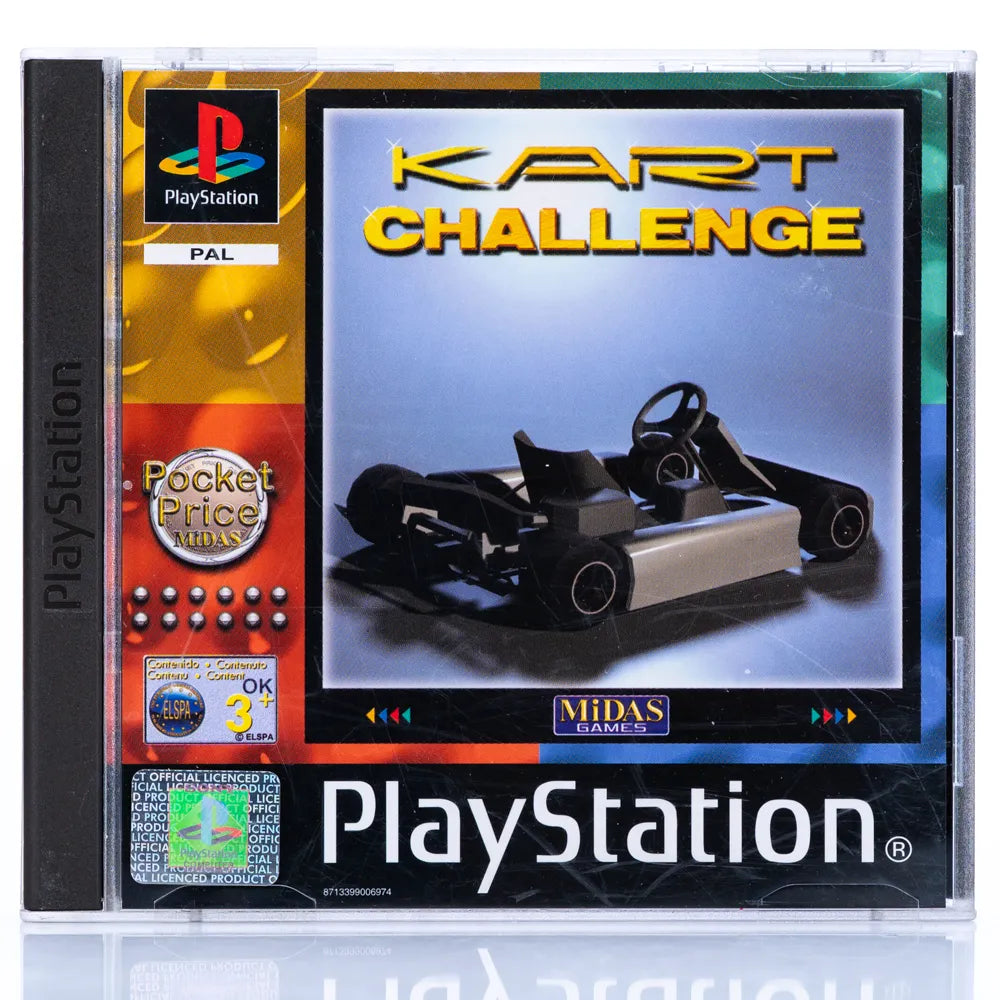 Kart Challenge - PS1 spill - Retrospillkongen