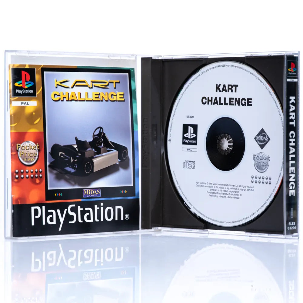 Kart Challenge - PS1 spill - Retrospillkongen