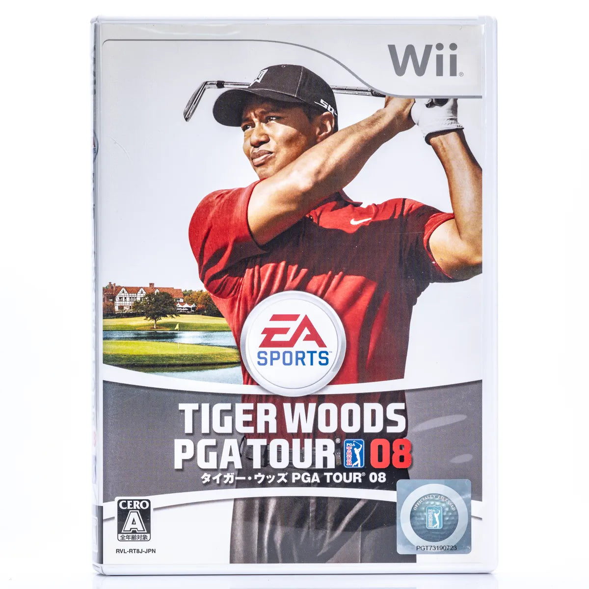 Tiger Woods PGA Tour 08 - Wii Spill (Japansk versjon) - Retrospillkongen