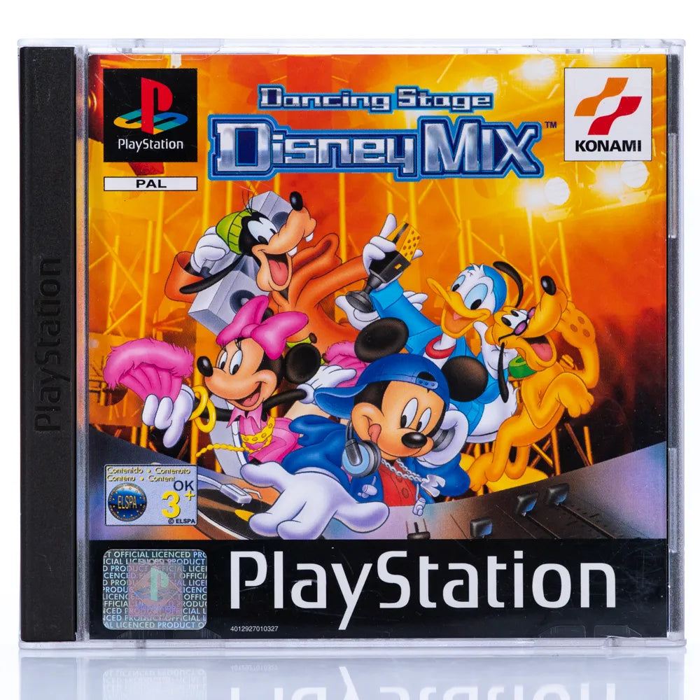 Dancing Stage: Disney Mix - PS1 spill - Retrospillkongen