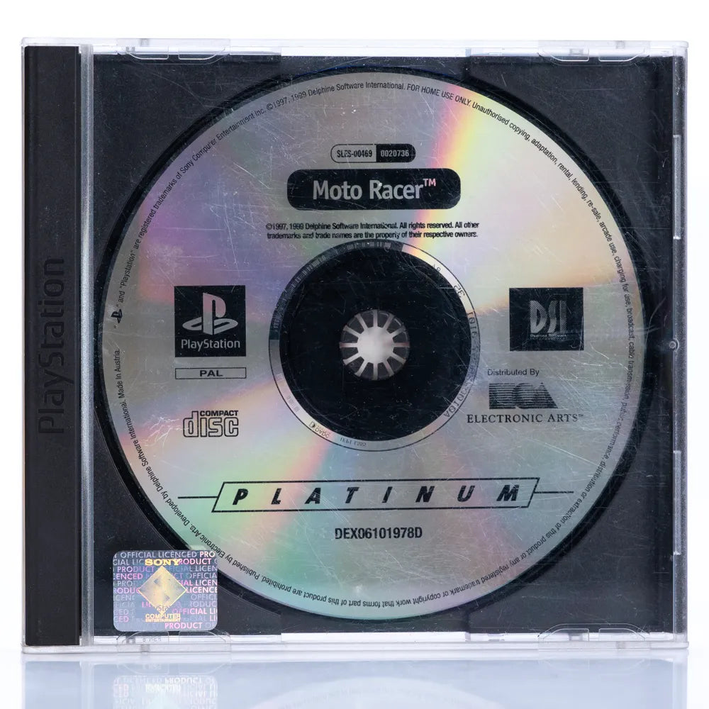 Moto Racer - PS1 spill - Retrospillkongen