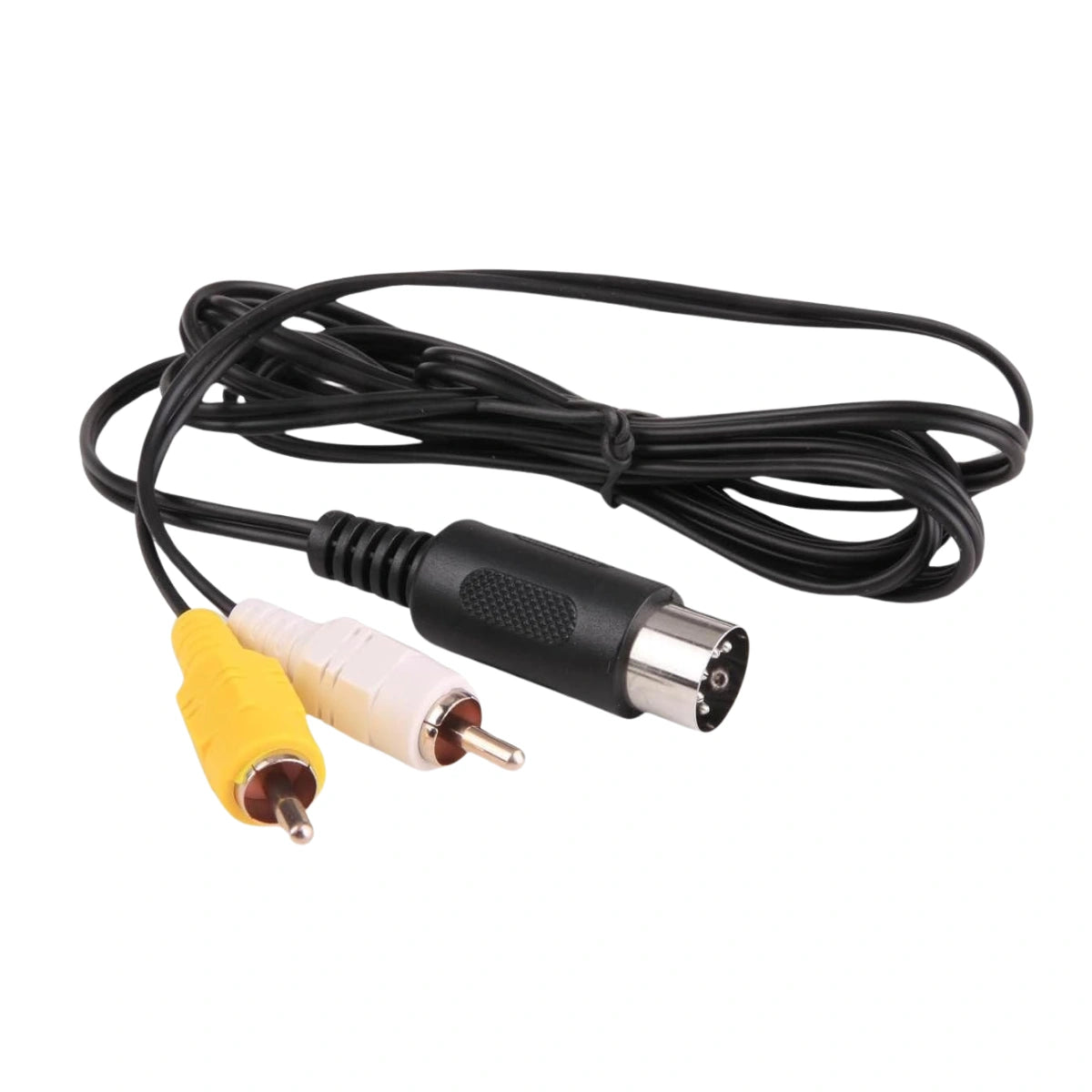 RCA/AV - TV/Stereo Kabel til SEGA Mega Drive og Master System 1 (5-pin) - Retrospillkongen