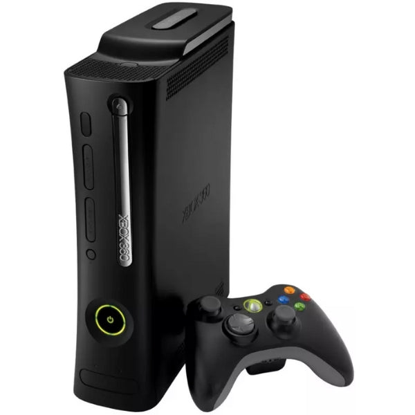Renovert Microsoft Xbox 360 Elite 120GB Konsoll Pakke i Eske - Retrospillkongen