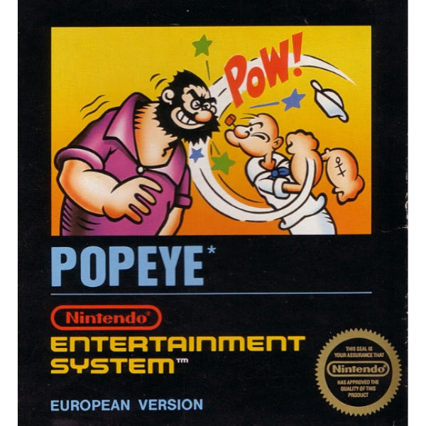Renovert Popeye - NES spill - Retrospillkongen