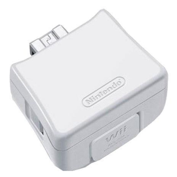Nintendo Wii Motion Plus Adapter (Hvit) - Retrospillkongen