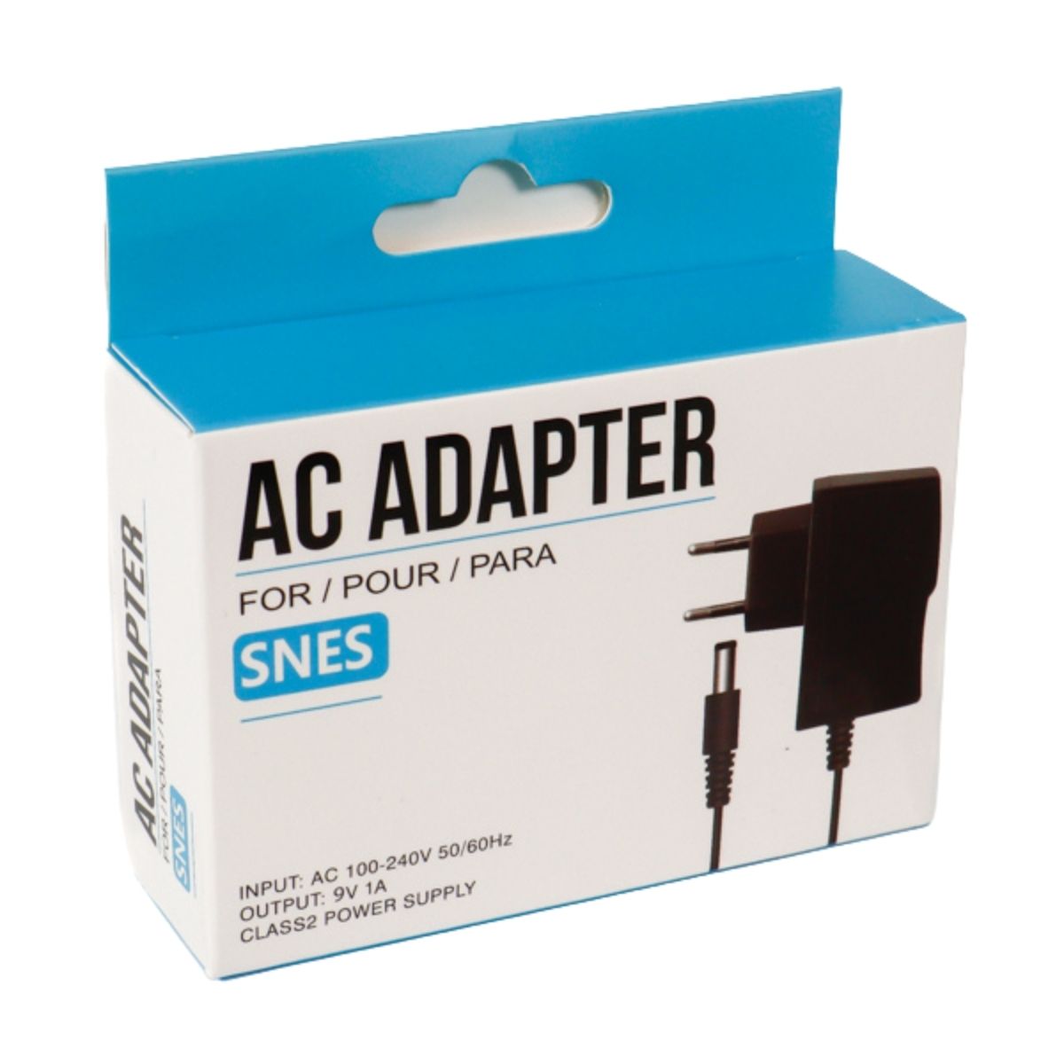 Strømadapter til Nintendo NES & SNES - Retrospillkongen