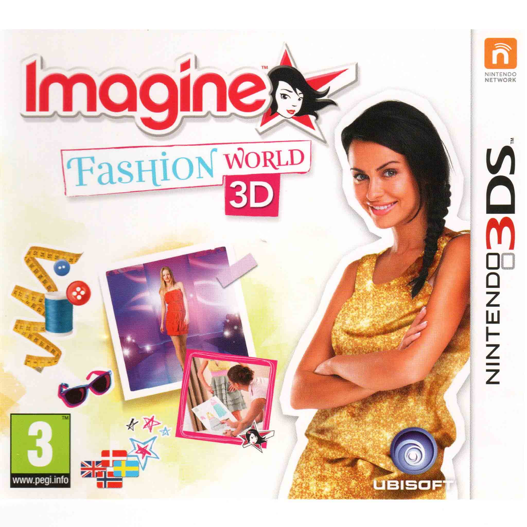 Imagine: Fashion World 3D - 3DS spill - Retrospillkongen