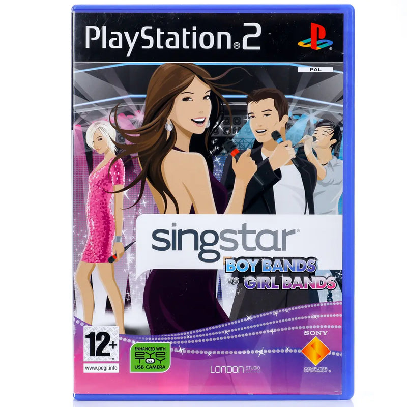 SingStar: Boy Bands VS Girl Bands - PS2 spill