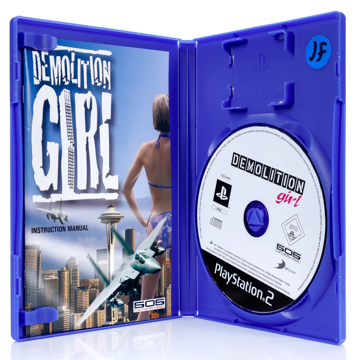 Demolition Girl - PS2 spill - Retrospillkongen
