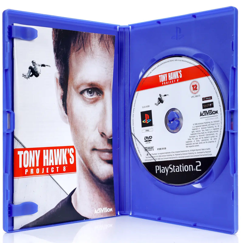 Tony Hawk's Project 8 - PS2 spill