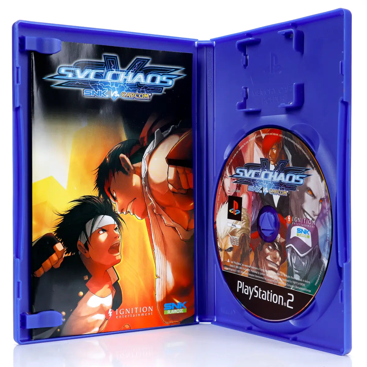 SNK vs. Capcom SVC Chaos - PS2 Spill - Retrospillkongen