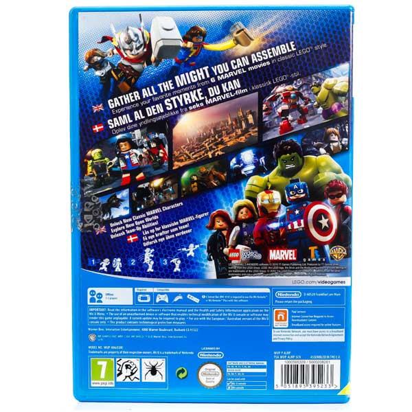 LEGO Marvel Avengers - Wii U spill - Retrospillkongen